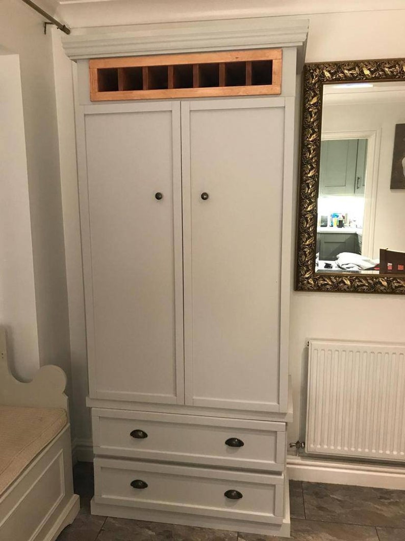 The Padstow Pantry Larder Food Storage Cupboard Handcrafted Etsy