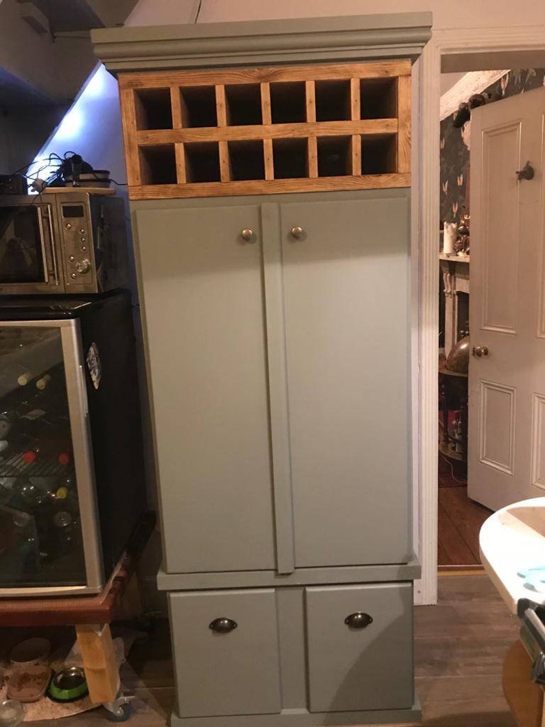 The Barton Kitchen Pantry Larder Food Storage Cupboard Cabinet Etsy