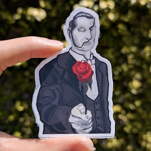 Phantom of the Opera Sticker for Musical Theatre Fans (Durable & Waterproof)