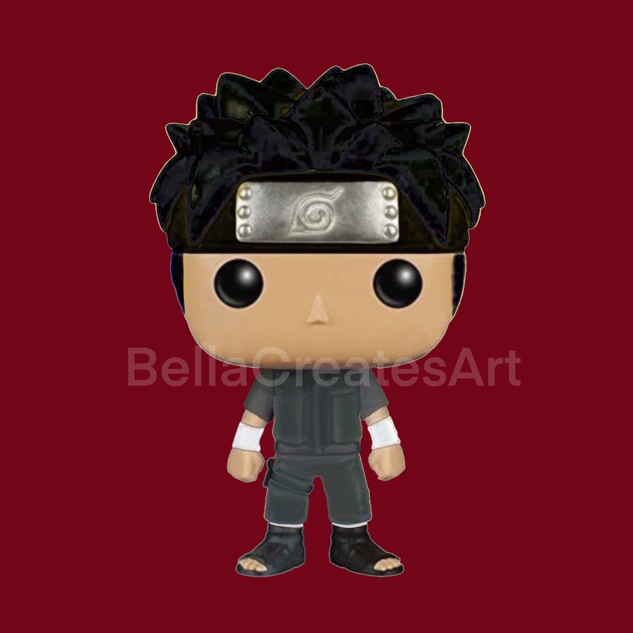 C_t.pops on X: Custom Naruto Funko Pop: Shisui (Kotoamatsukami