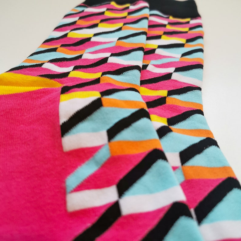 Bright Colourful Soft Socks Vivid Socks