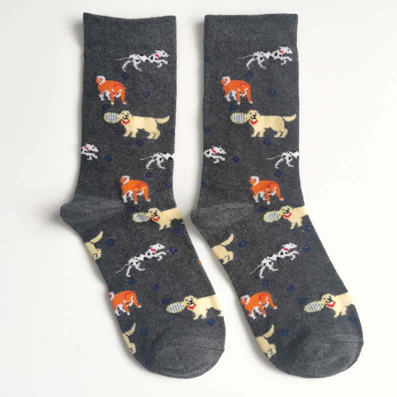 Tennis Dogs Socks Dogs Dog Lovers Dalmatian Labrador Etsy