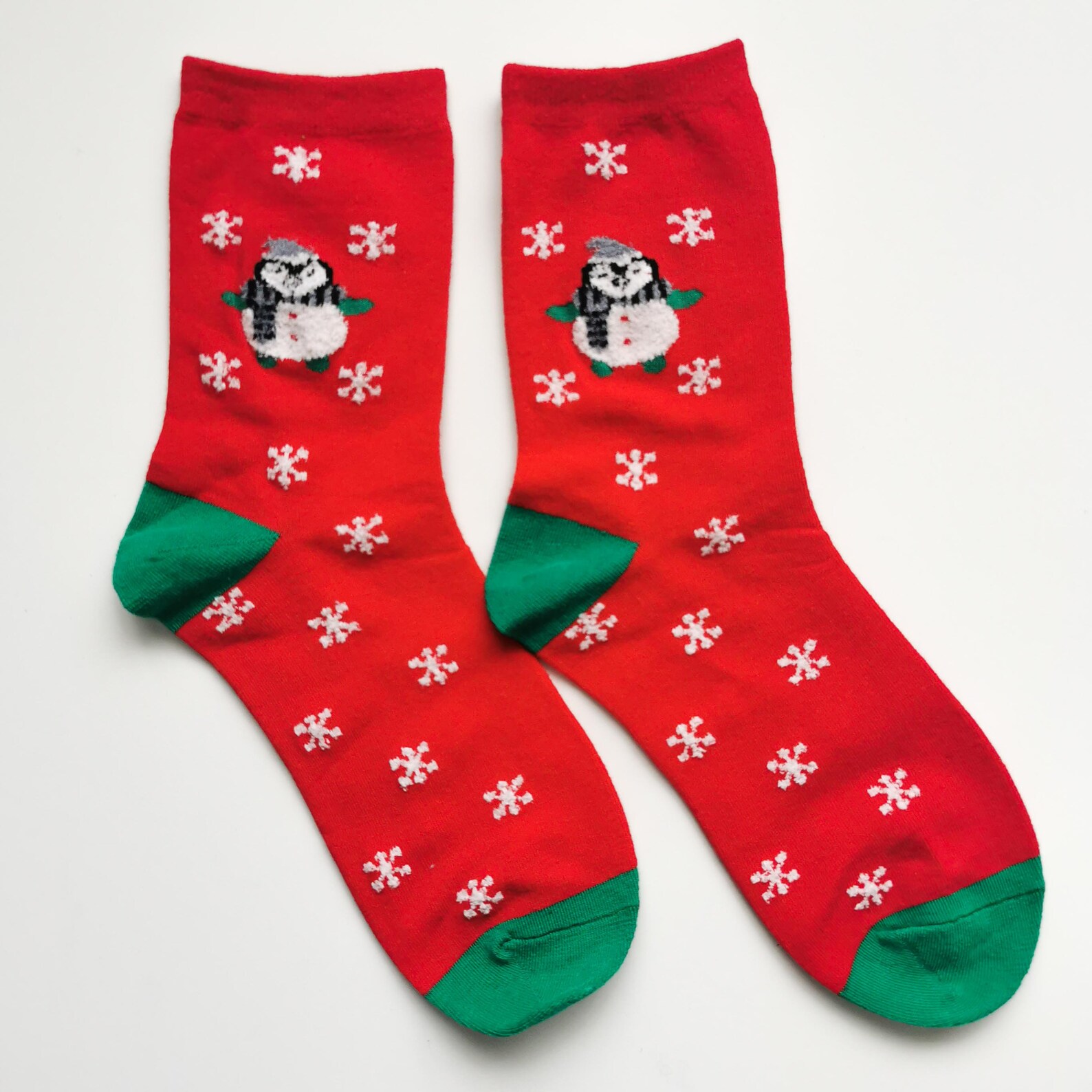 Chaussettes de Noël Santa Pingouin Rudolph Traîneau Snow | Etsy
