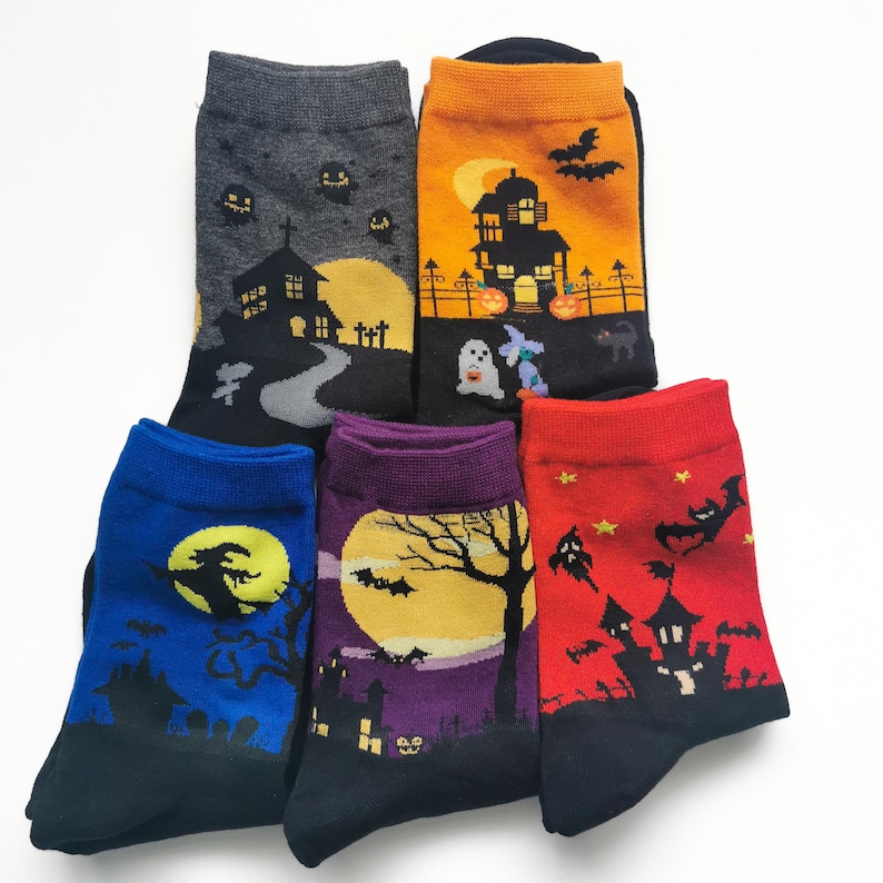 Halloween Spooky Socks