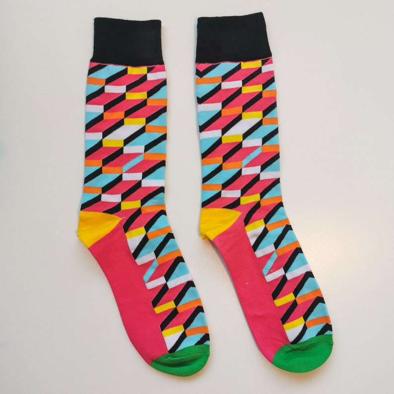 Bright Colourful Soft Socks Vivid Socks