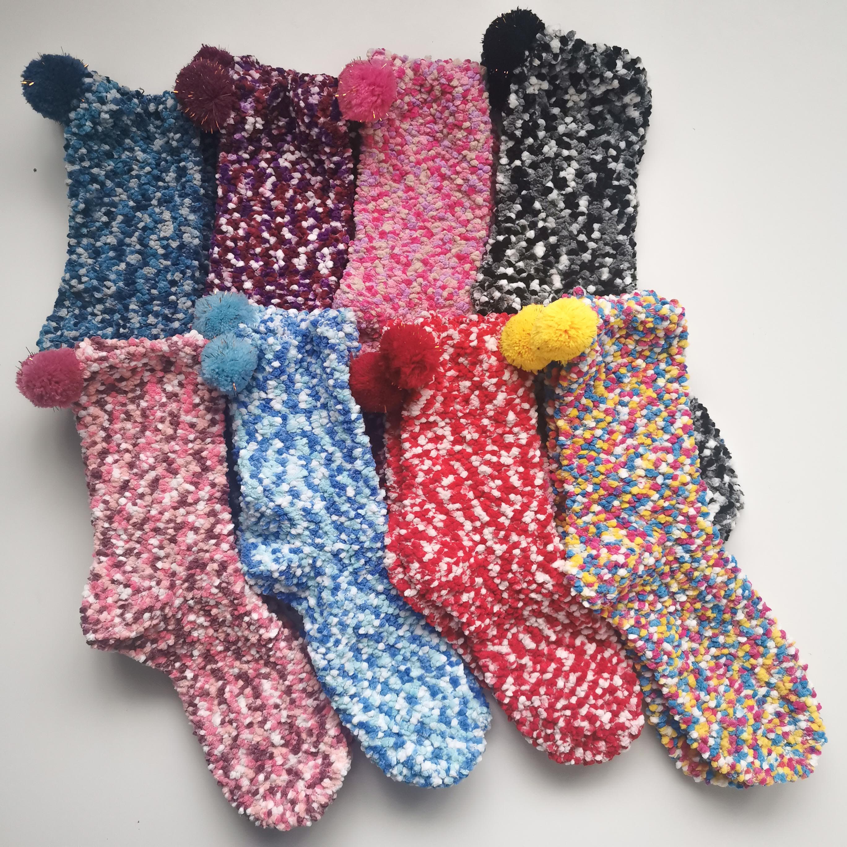 Cosy Bobble Unisex Socks | Adult UK Size 4-7.5 Warm Winter Fleece