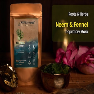 Neem & Fennel Hair Removal Ubtan: Ayurvedic Depilatory Mask