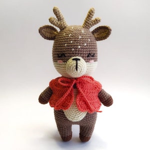 Caressa the fawn - Amigurumi pattern - Amigurumi fawn - Crochet pattern - PDF tutorial step by step - Amigurumi tutorial - Forest animal