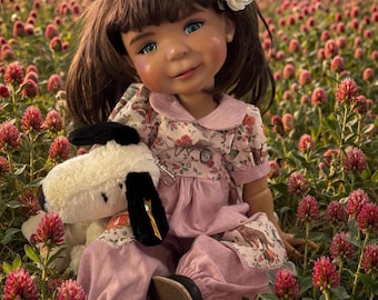 Collection of 8 Dolls Representing Worldwide Countries-ranging in
