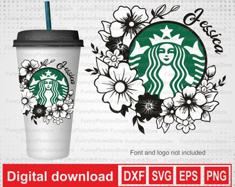 Download Starbucks Cup Sticker Etsy