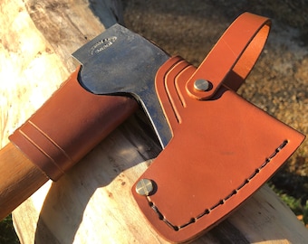 Leather Axe Sheath for Gransfors Bruks Small Forest Axe