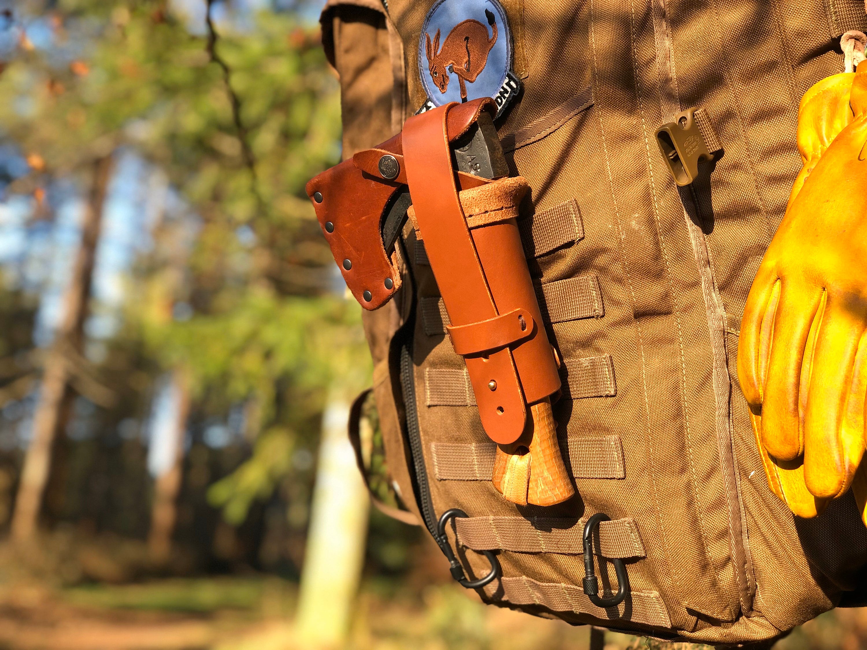 Molle or Belt Axe Holster for Gransfors Bruks Small Forest Axe Etsy UK