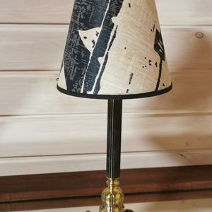 Messing Lampensockel, Regency Lampe, Vintage Tischlampensockel, Vintage Beleuchtung, alte Stil Lampe mit Lampenschirm Geschenk für Nachttisch