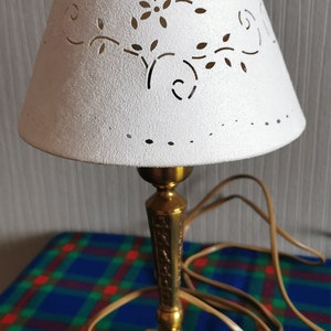 Messing Lamp, Regency Lamp, Vintage table lamp, Brass table lamp, table lamp, Retro lamp, Bedside Lamp,mid century lamp, Vintage Lighting