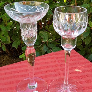 Kosta Boda Kunst Glas schwedische Kunst dekorative Vintage Kristall Kerze Halter Kerzenhalter 1960er Jahre