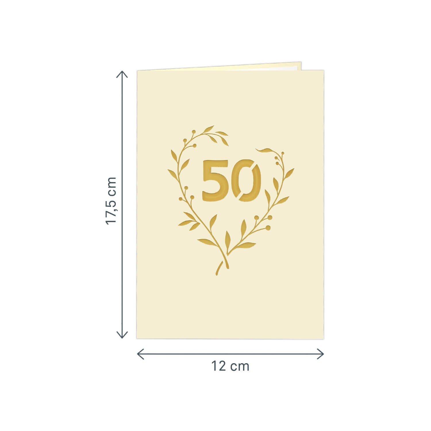 NLR - Carte De Vœux Pop-up 3D Amoureux Dansant Sur Bateau En Forme De