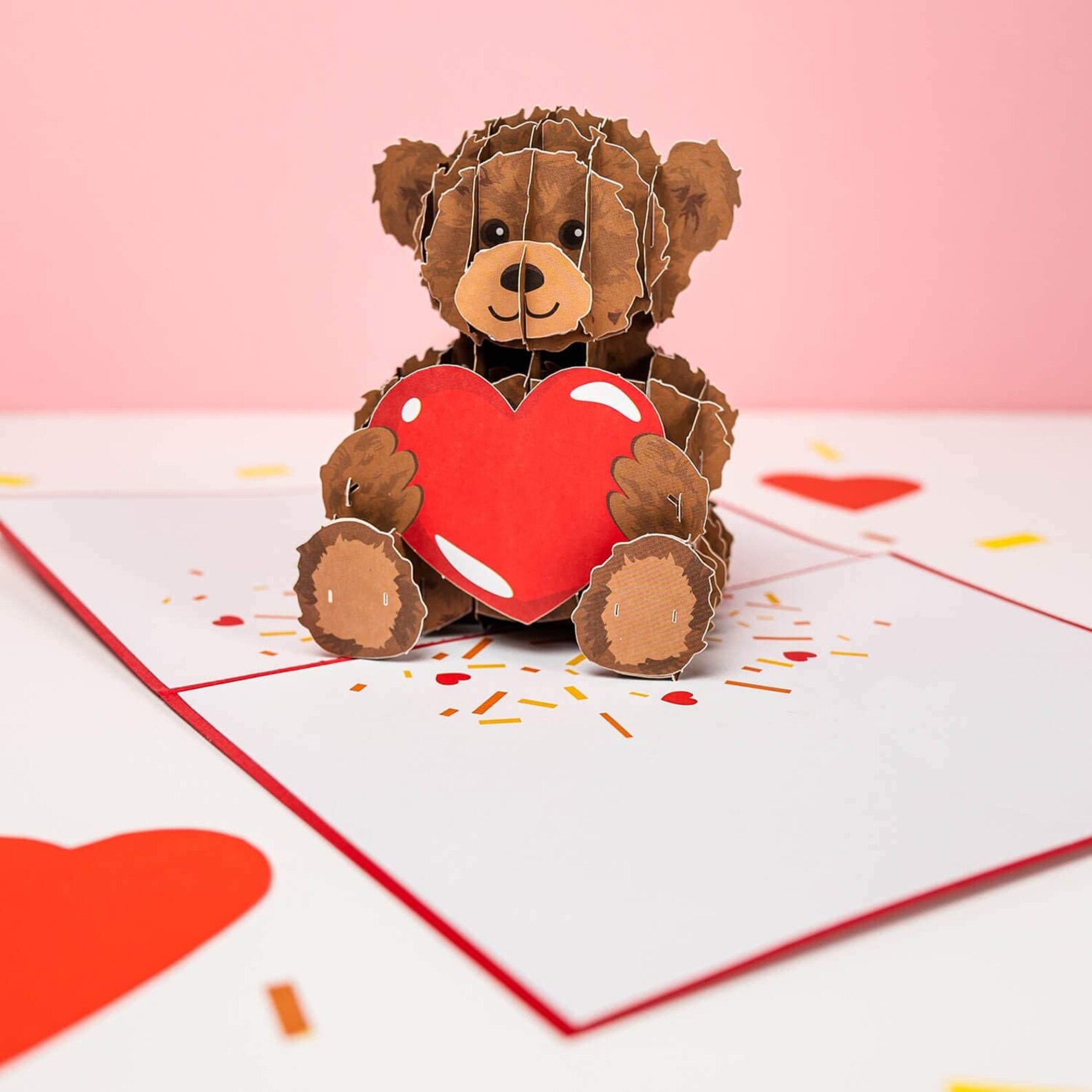 Pop Up Karte Teddy mit Herz Süße 3D Geburtstagskarte für - Etsy.de