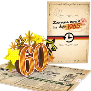 UK Greetings Geburtstagskarte Für Ehemann Zum 60. – Mit Glanzfolie, 210 X 140 Mm