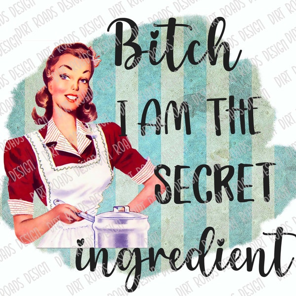 Retro Woman, Sarcastic Housewife, Retro Housewife, Funny Kitchen PNG,Instant Download, Sublimation Design  PNG, JPG, Digital Download