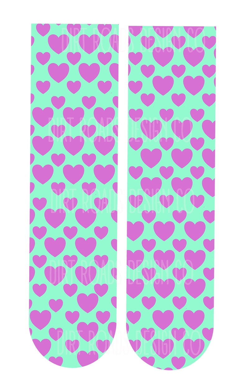 Sock Template For Sublimation