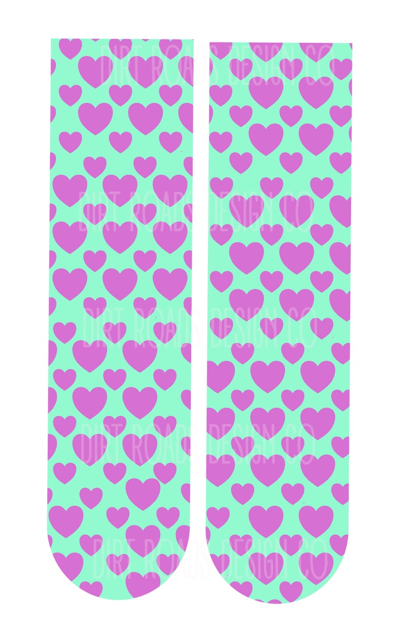Sock Template For Sublimation Sock Template For Sublimation
