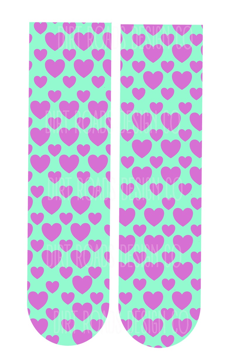 Sock Template For Sublimation