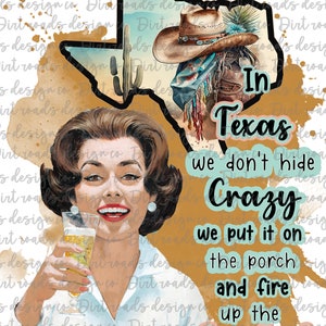 Retro Woman, Sarcastic Housewife, Retro Housewife, Funny Kitchen PNG, We Don&#39;t Hide Crazy, Sublimation Design PNG,  Digital Download