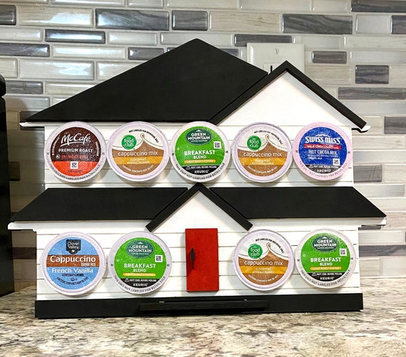 Laser Cut File, Coffee Holder, Farmhouse Sign, DIY Sign Kit, House Shape SVG, Digital Download For Laser Cutting Machines, Homeowner DIY