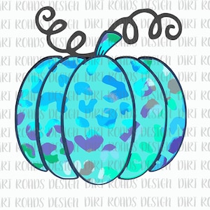 Leopard Kürbis, Sublimation, Thanksgiving Kürbis, Kürbis PNG, Herbst Kürbis, Herbst PNG