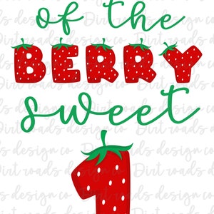 Mom Of The Berry Sweet One, Aardbei PNG, Berry Woorden, Berry Verjaardag Sublimatie, Aardbei Verjaardag PNG, Eerste Verjaardag