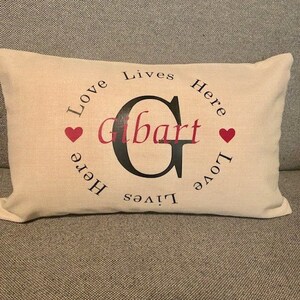 Personalized Throw Pillow