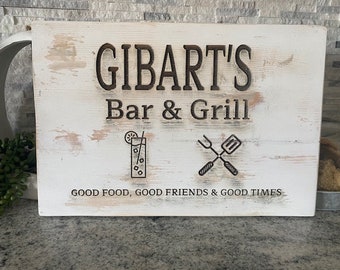 Personalized Wood Sign (Laser Engraved)