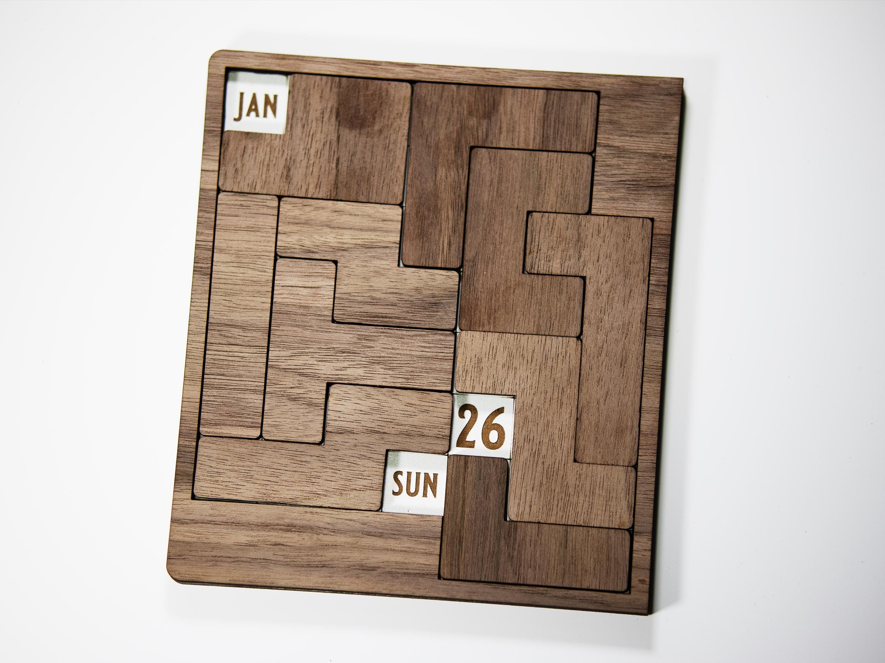 Puzzle Calendar - Etsy UK
