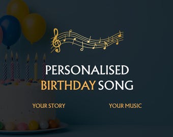 Canzone di compleanno personalizzata: testi personalizzati, regalo musicale unico