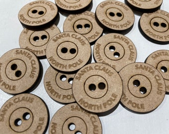 Santa's Lost Wooden Button: North Pole Christmas Magic