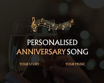 Personalized Anniversary Song: Custom Lyrics, Unique Music Gift