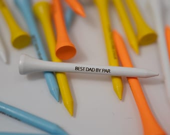 Personalized Golf Tees: Engraved Wooden Golf Gift