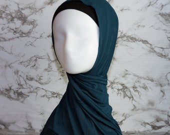 Hijab Easy Jersey Cotton Hijab Head Wrap Head Scarf for Women