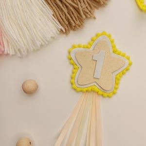 Pink birthday badge, girls birthday badge, birthday pin, girls star badge, 1st birthday badge, girls birthday rosette, birthday badges