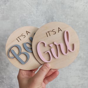Gender Reveal Hospital Announcement Sign, Its A Girl Its A Boy Gender Photo Prop, It&#39;s a Boy It&#39;s a Girl Sign for Hospital