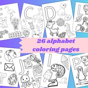 26 alphabet coloring pages, printable coloring alphabet