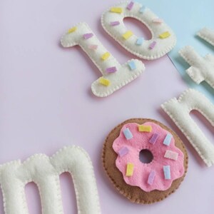 Ciambella mensile, Biglietti per le tappe del bambino, Regalo per neonato, Cartello per neonato