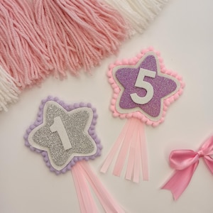 Pink birthday badge, birthday pin, 1st birthday badge, girls birthday rosette, birthday badges
