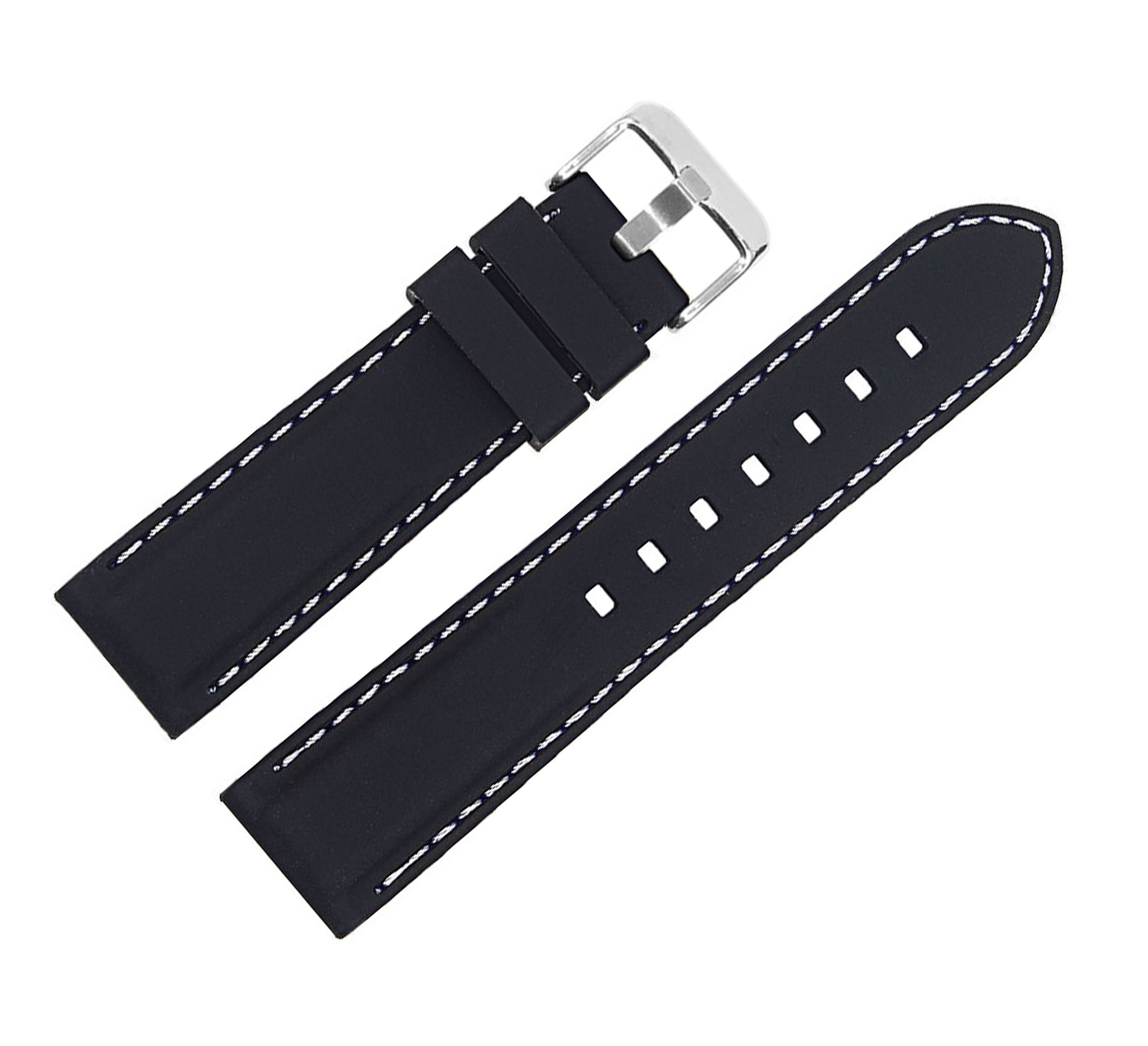20mm Soft Rubber Watch Strap Diver Band Sport Watches for Men - Etsy UK