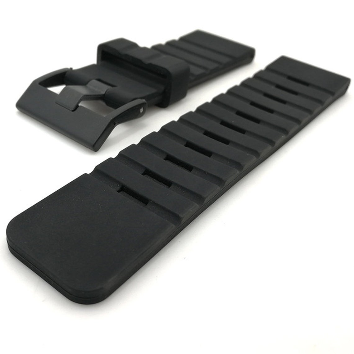 22mm Soft Silicone Rubber Diver Watch Band Strap Cofortable Etsy UK