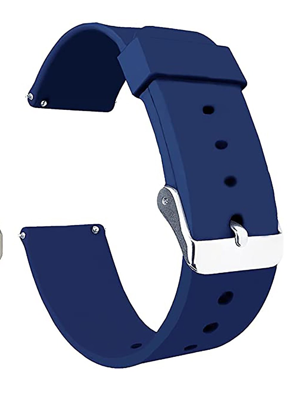 Bracelet De Montre Silicone 20 Mm Marron - Uxcell - Dégagement Rapide