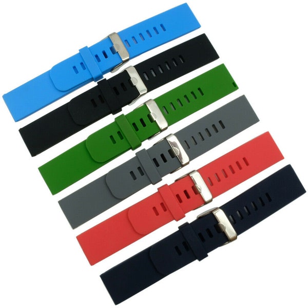 20mm Smart Watch Silicone Strap Band for Amazfit Bip/Lite/GTR 42mm/Samsung Gear Sport/Galaxy 42mm/Galaxy Watch Active/Realme Fashion/Classic