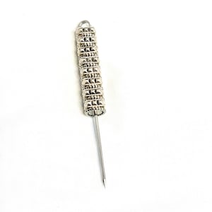 Metal Design Beaded Cigar Accessory; Cigar Nubber; Cigar Poker, Bowl Cleaner