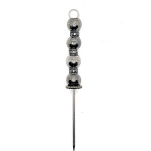 Metal Design Beaded Cigar Accessory; Cigar Nubber; Cigar Poker, Bowl Cleaner