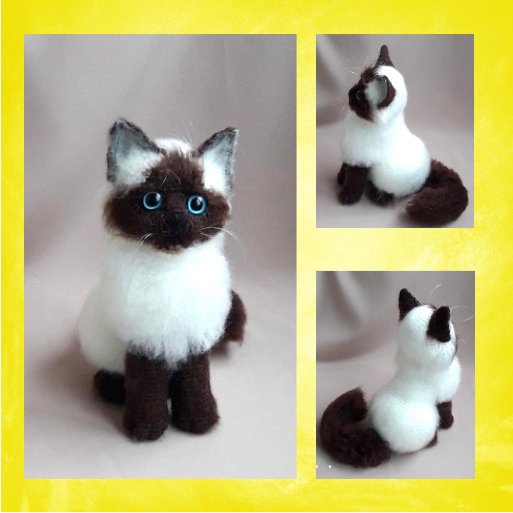 siamese cat doll
